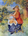 mère et enfant Pierre Auguste Renoir
